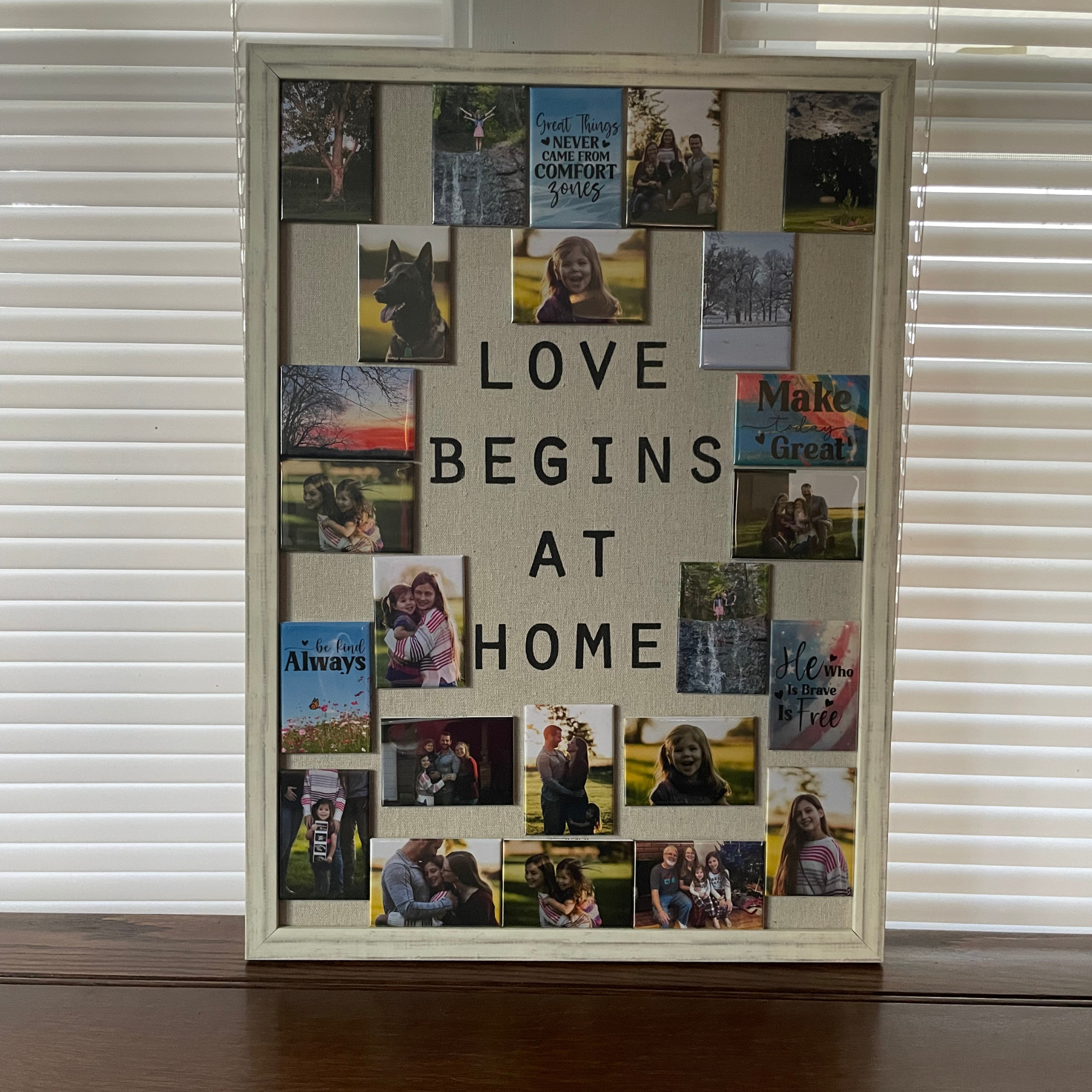 24 Custom Photo Magnets